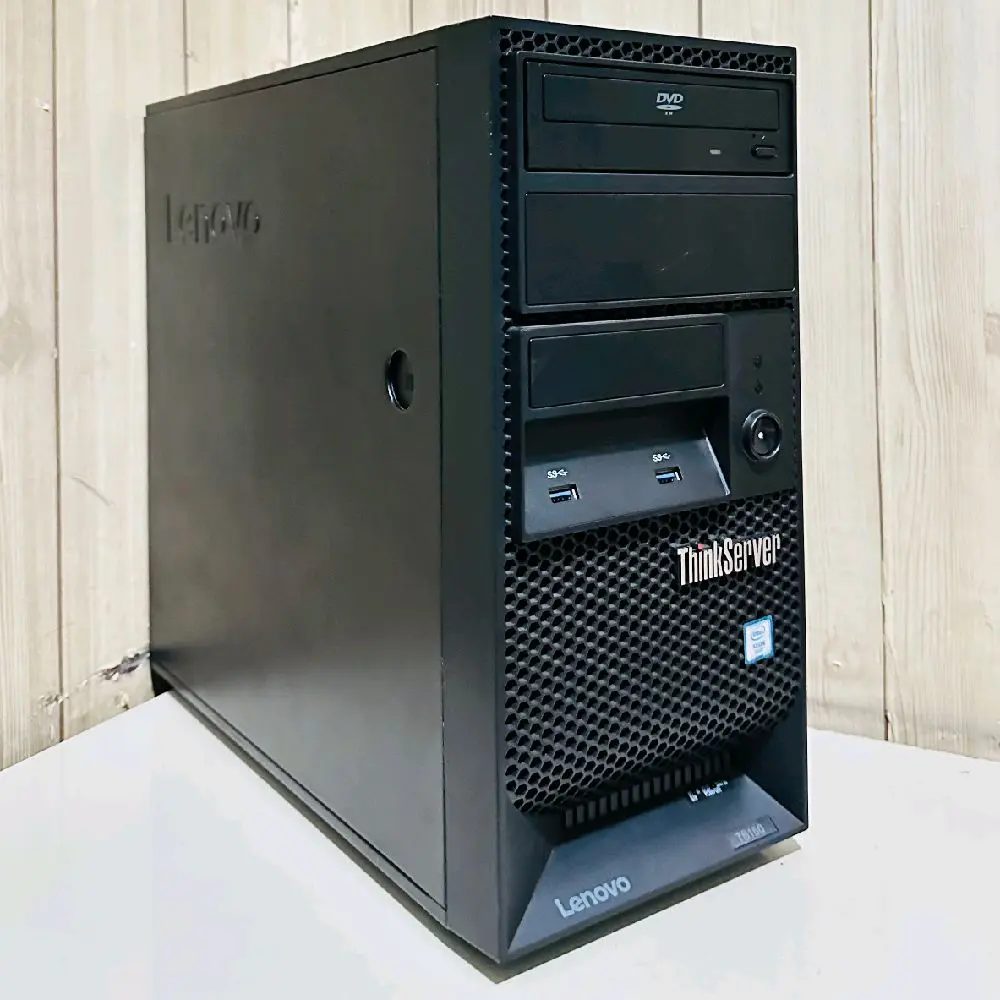 CPU Server Lenovo Thinkserver TS150 Xeon E3 Ram 8gb HDD 1tb original siap pakai