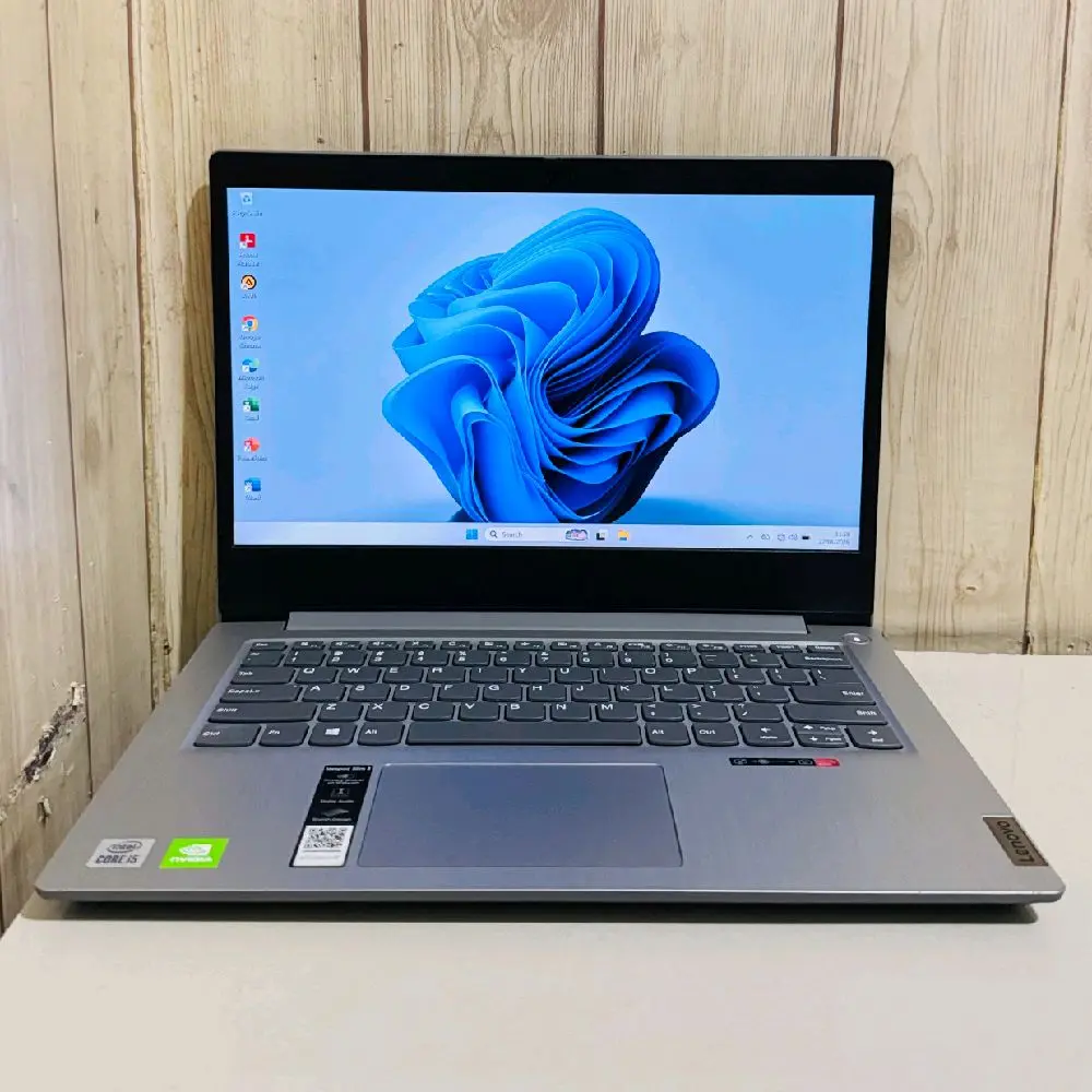 Laptop Lenovo Ideapad Slim 3 Core i5 Gen 10 Ram 20gb Ssd 512gb dual VGA Nvidia siap pakai gaming editing
