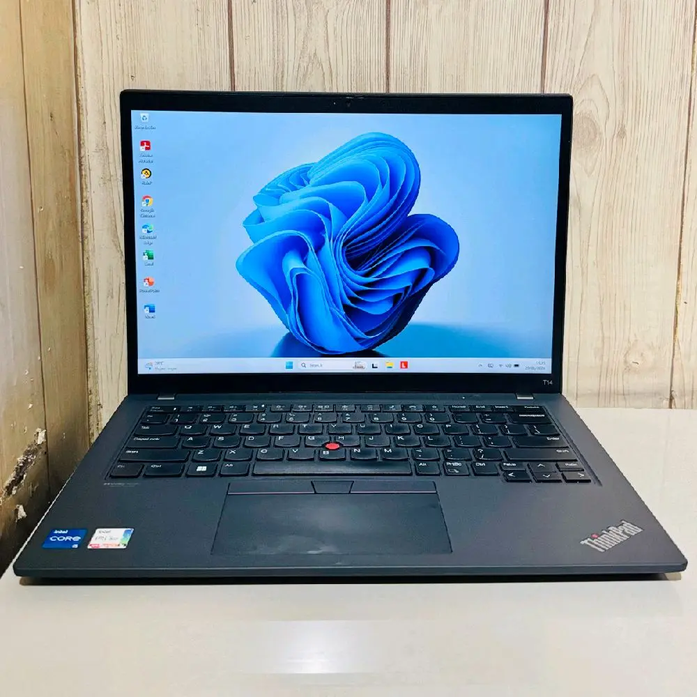 Laptop Lenovo Thinkpad Slim T14 Gen 3 Core i5 Gen 12 Ram 16gb SSD 512gb siap pakai Garansi masih On