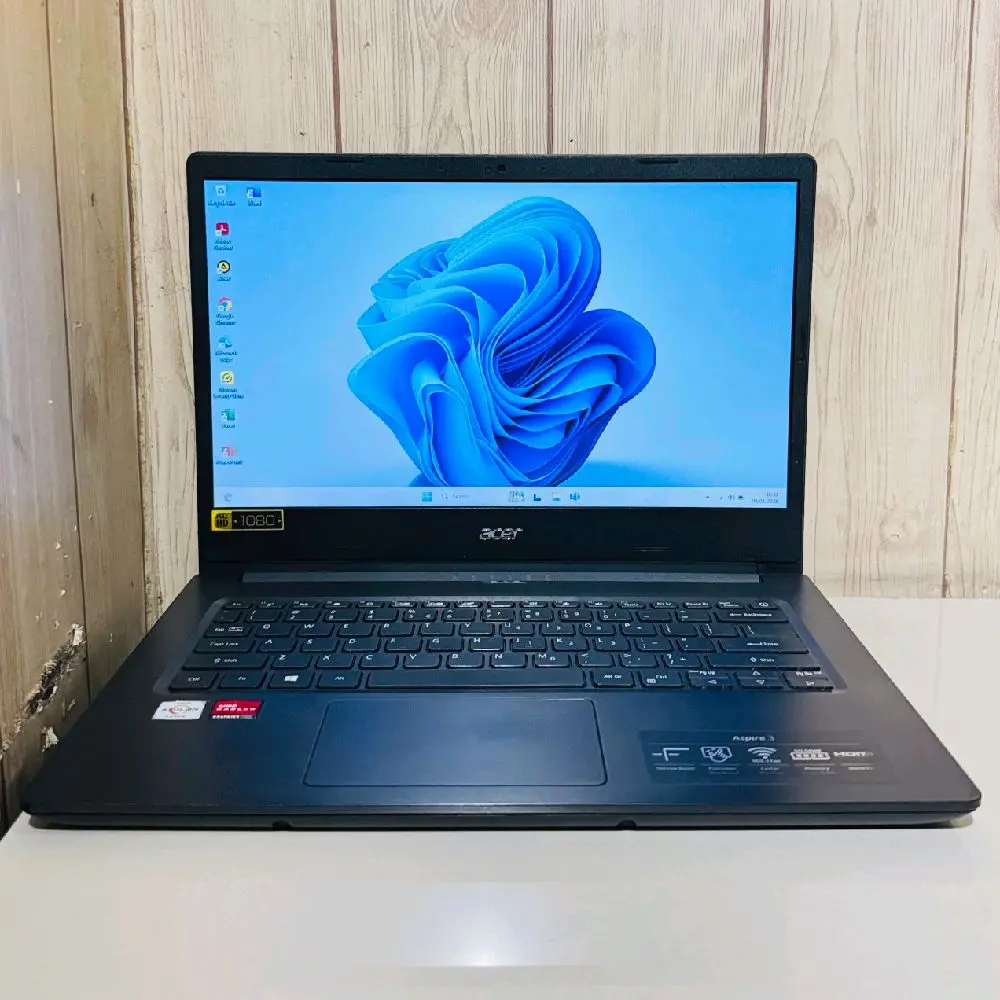Laptop Acer A314 AMD Athlon Silver Ram 6gb SSD 256gb slim siap pakai