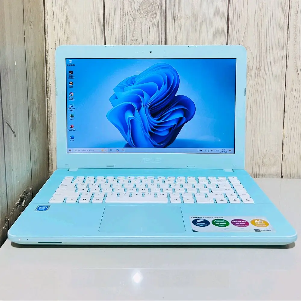 Laptop Asus X441NA Celeron Ram 4gb Ssd 256gb siap pakai