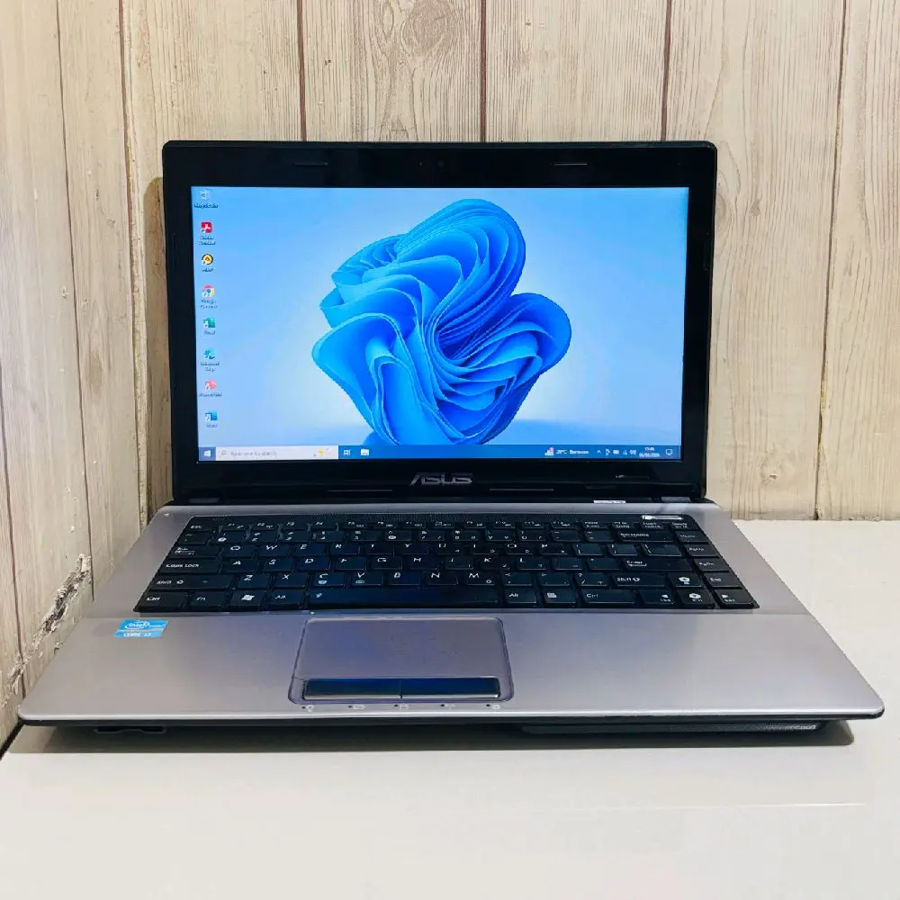 Laptop Asus K43E Core i3 Ram 4gb Ssd 120gb siap pakai