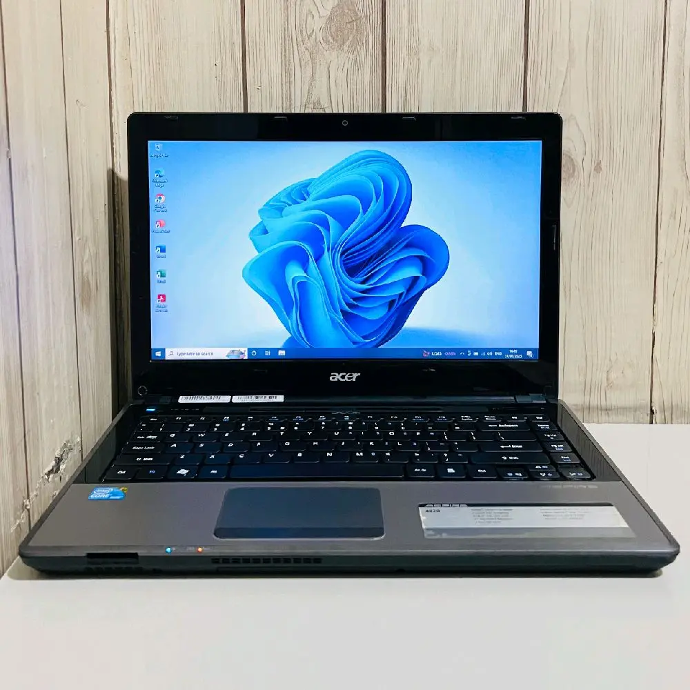 Laptop Acer Aspire 4820 Core i3 ssd 256gb siap pakai